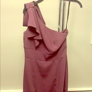 After Six now one shoulder gown